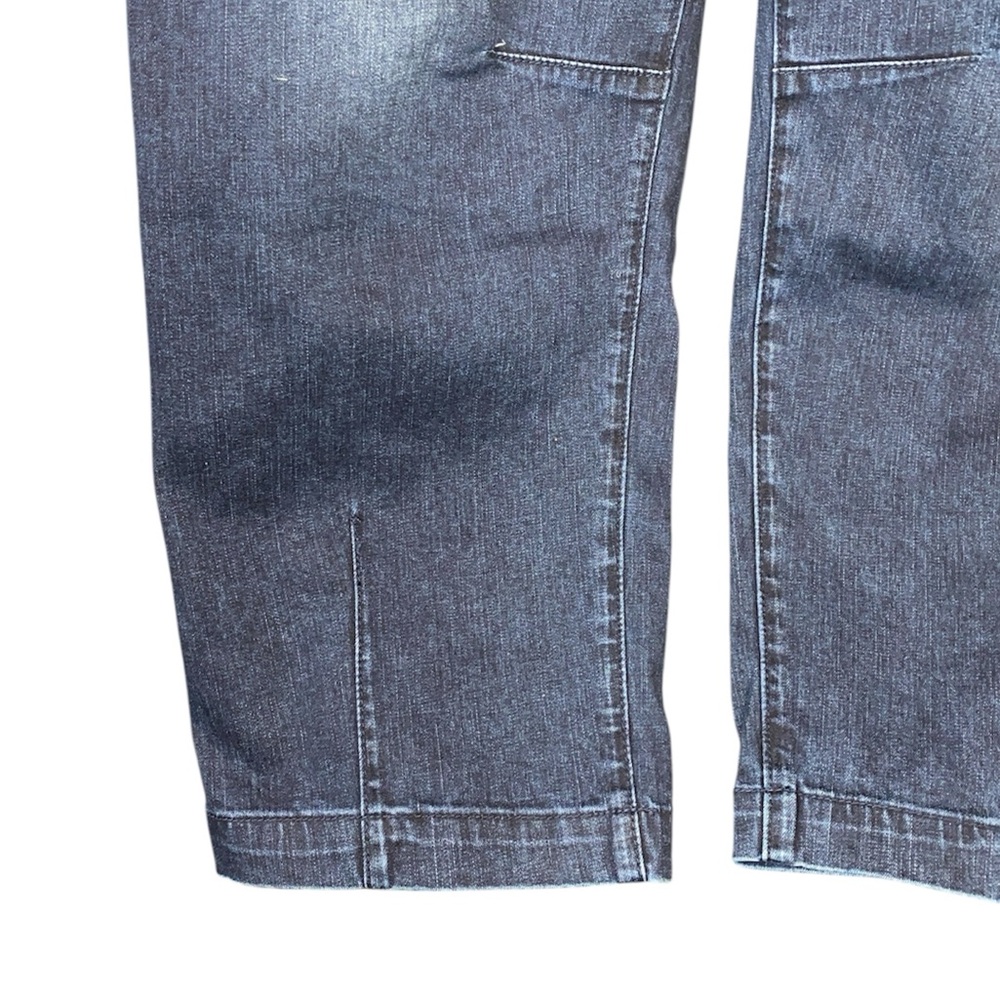 NWT Flamingals Blue Dark Wash High Waisted Straight Leg Jeans, Size 2X (16/33) - Picture 5 of 8